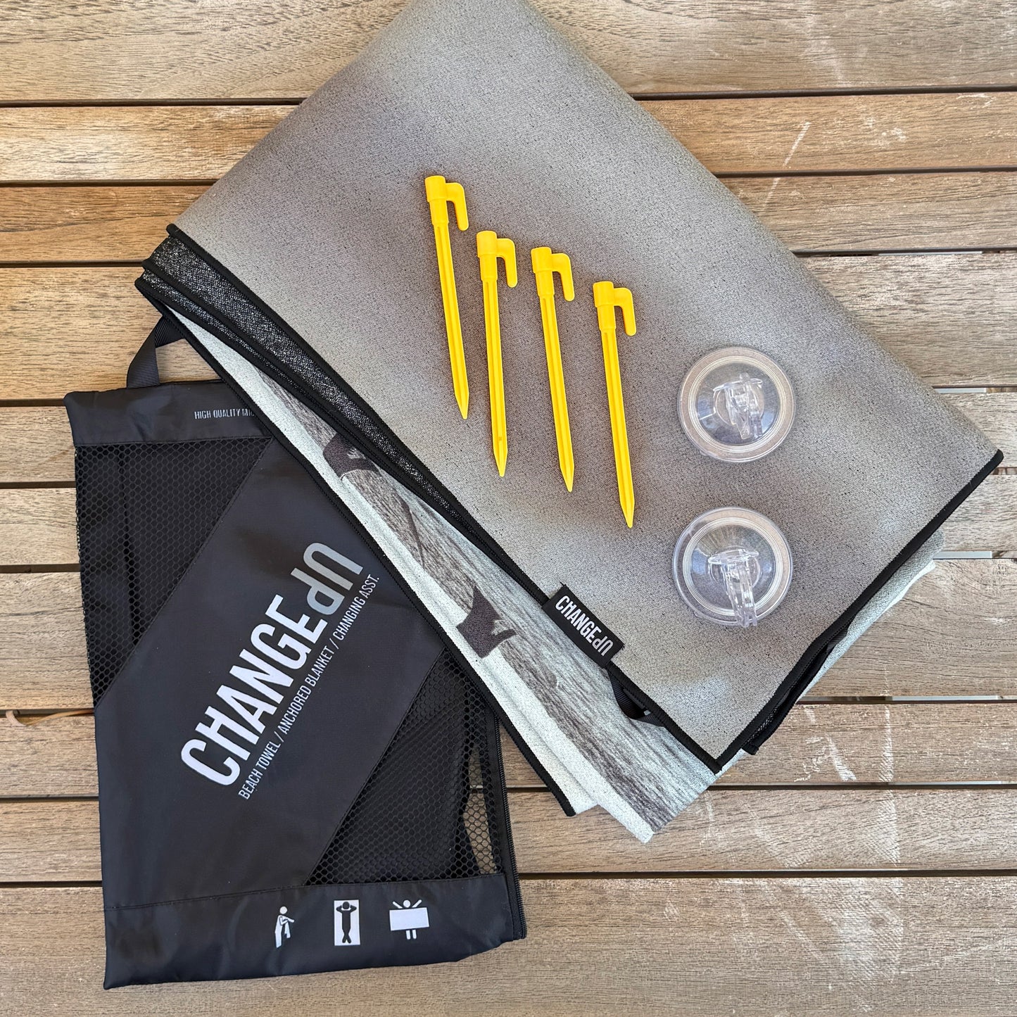 Wait'n - Microfiber Towel / Anchored Blanket / Changing Assistant